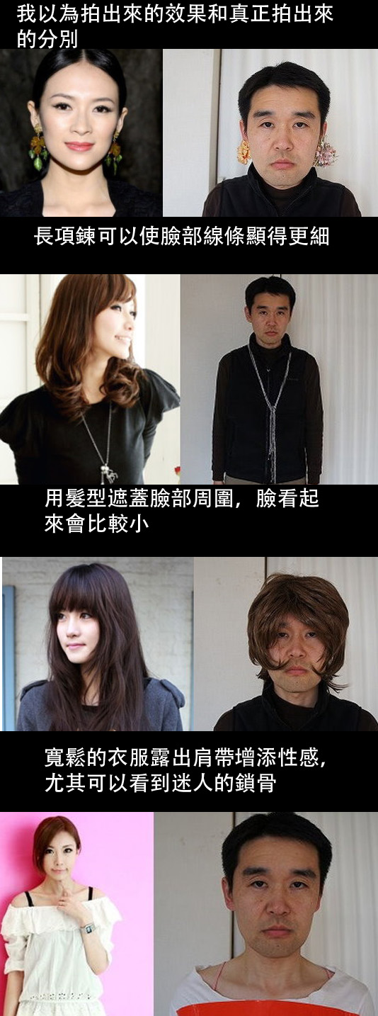 自己以為和真正拍出來的效果之差別！傻眼了！