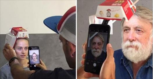 神人老外用「麥當勞盒子＋iPhone」拍照讓人以為是在搞笑，結果看了照片效果大家都跟著用這招了！